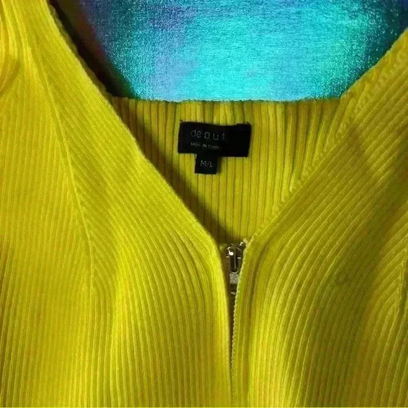 Highlighter Yellow tank top - Picture 2 of 2